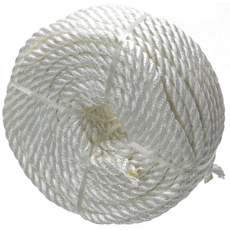 The Brush Man 3/8 in. X 100' Twisted Nylon Rope, 12PK ROPE NY-3/8X100